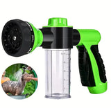 High-Pressure Pet Shower Sprayer & Grooming Comb