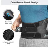 Sports support belt for men and women