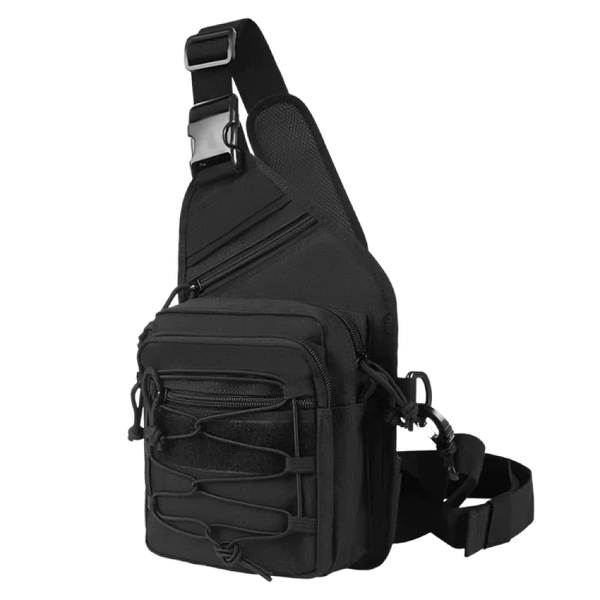 Tactical Bag Concealed Carry Pistol Holster Multifunction Storage Pouch Shoulder Bag for Hunting Hiking Chest Pack