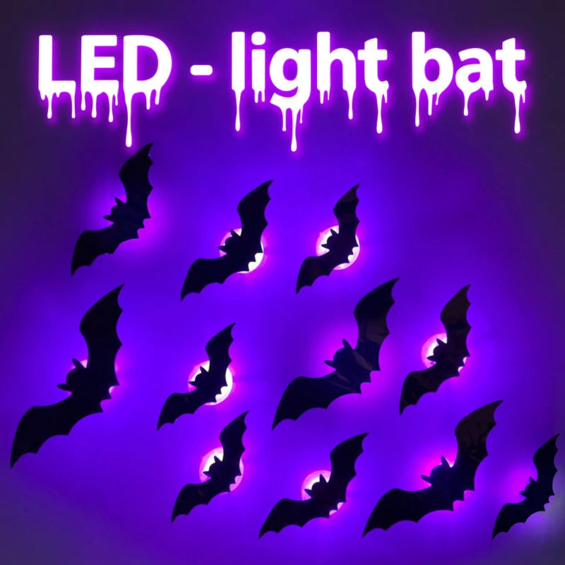 Glow-in-the-Dark Bat Stickers