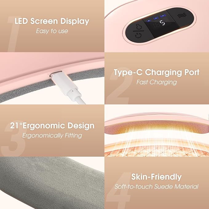 FLEXSAC™-Periods Pain Reliever With 5 Heat Levels