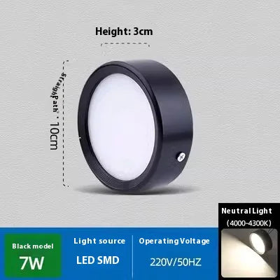 Non-Perforated Ceiling Light