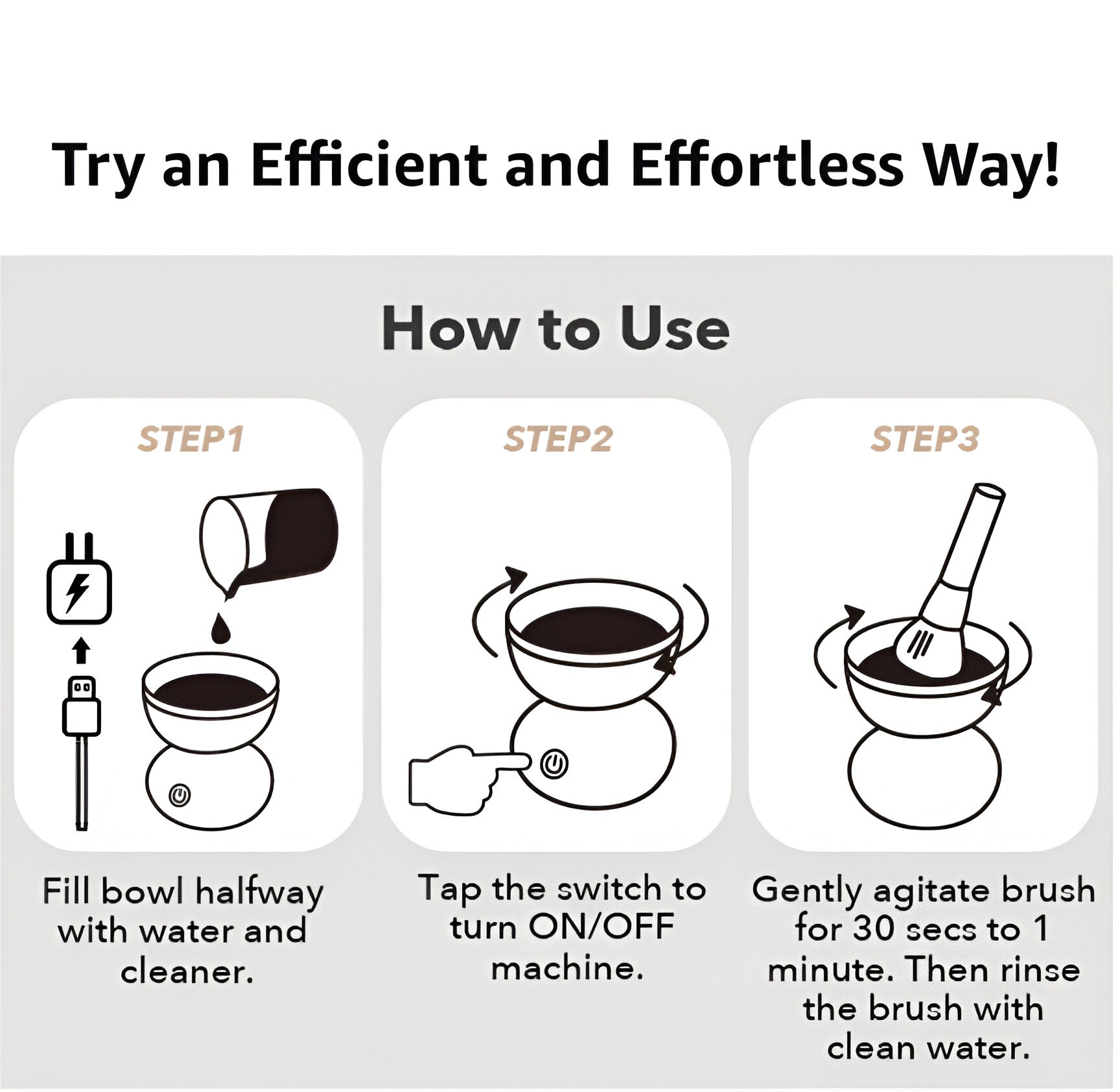 FLEXSAC™-Electric Makeup Brush Cleaner Ultra