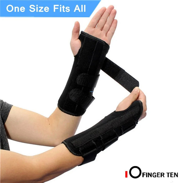 Wrist Support Brace Gloves Straps Pad