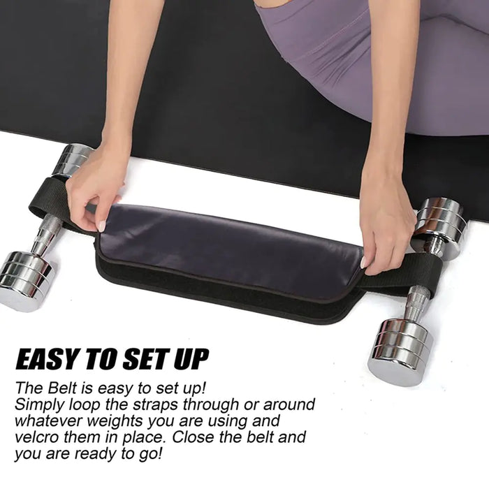 Dumbbell Weight Belt