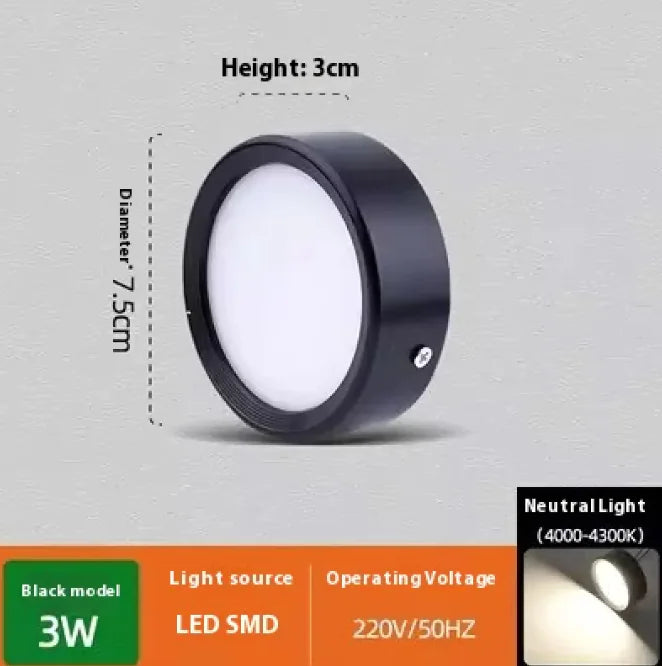 Non-Perforated Ceiling Light